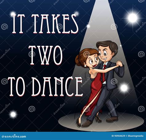 It takes two to dance!